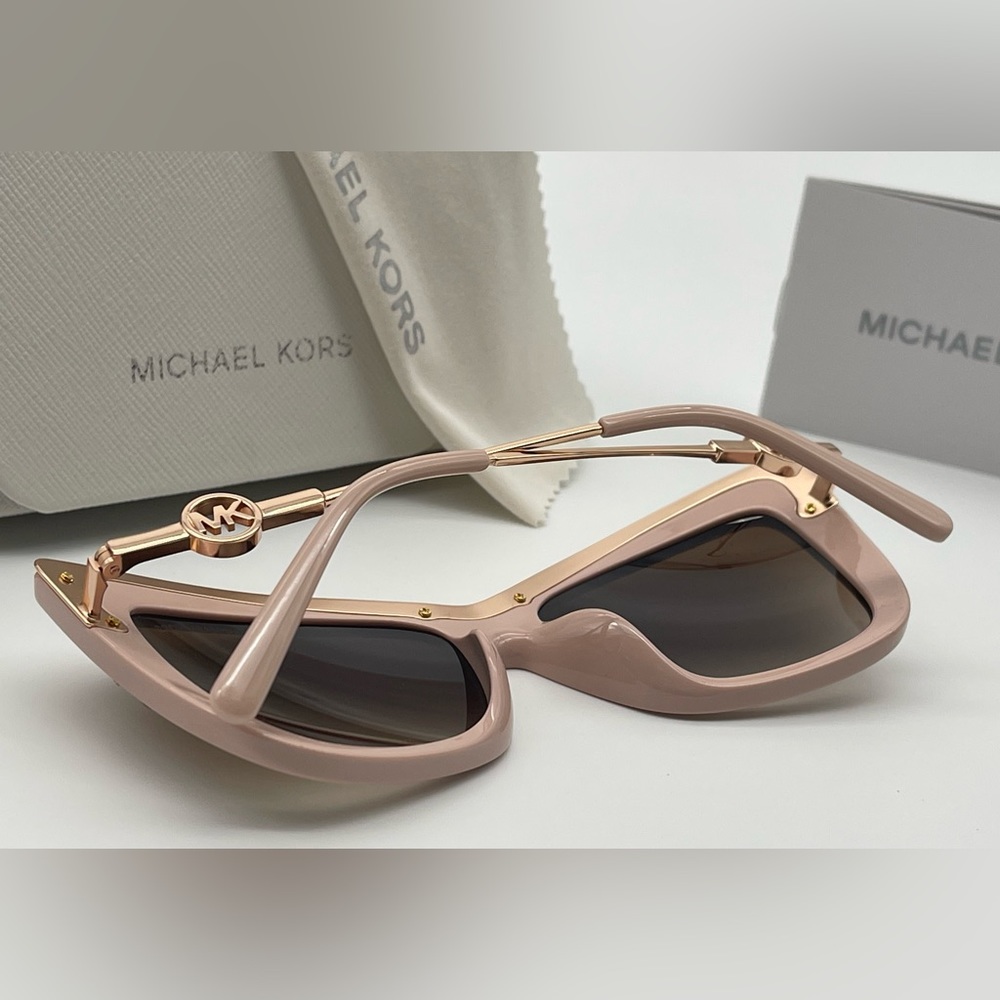 Michael Kors Pink Crystal Cat Eye Sunglasses - Picture 12 of 16
